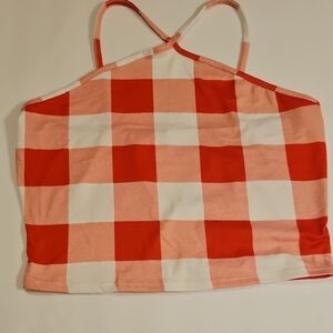 PersayacCheckered Top